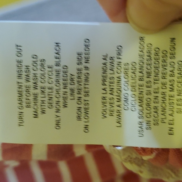 Rewind Rose Tea striped blouse - Picture 7 of 7